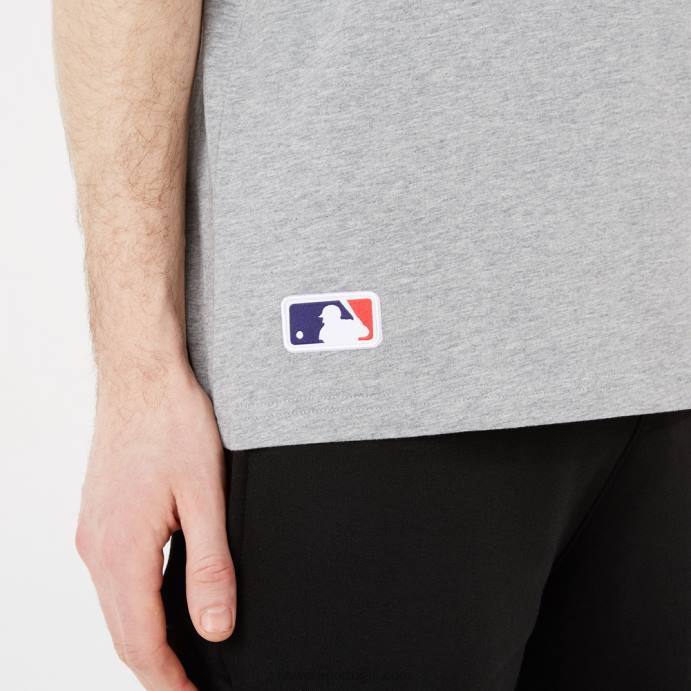 FFTN2923 New Era camiseta cinza la dodgers camo logo