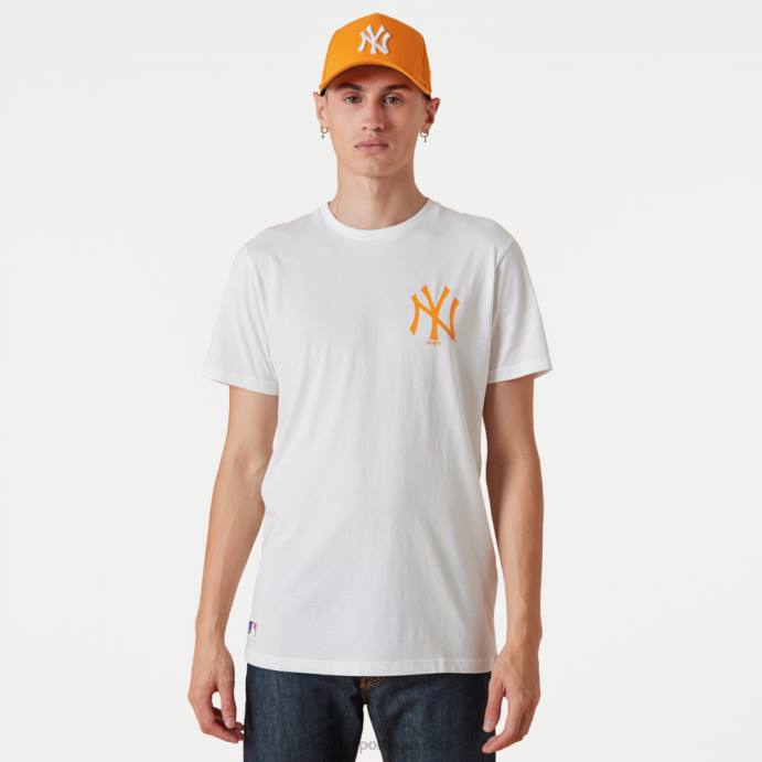 FFTN2936 New Era camiseta branca essencial do new york yankees mlb league