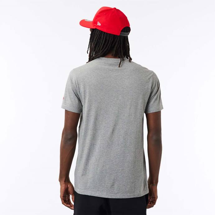 FFTN2949 New Era camiseta cinza kansas city chiefs nfl script