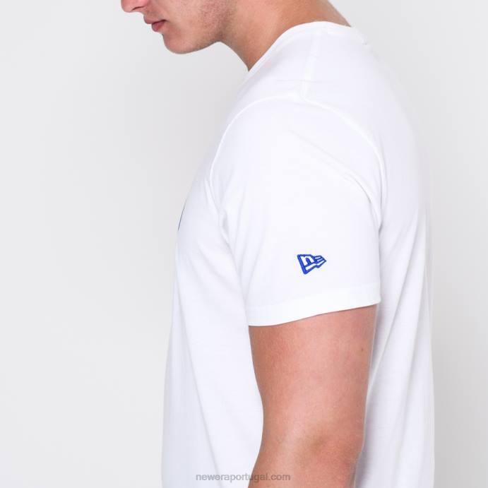 FFTN2952 New Era buffalo bills nfl camiseta com logotipo da equipe branca