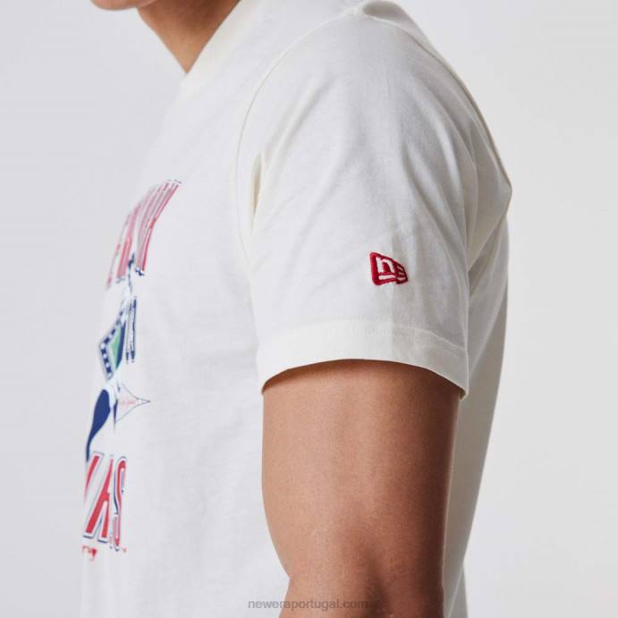 FFTN2959 New Era camiseta branca do New York Yankees Stadium