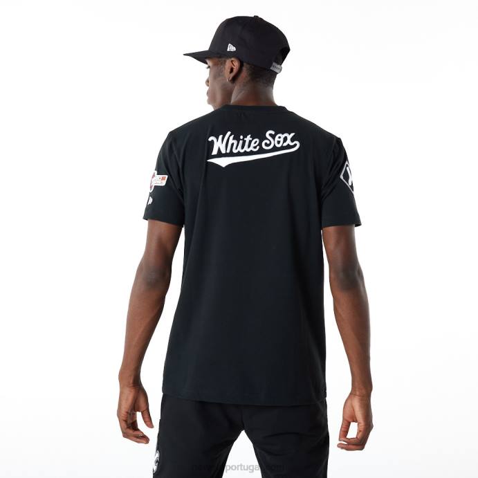 FFTN2960 New Era chicago white sox mlb logo select t-shirt preta