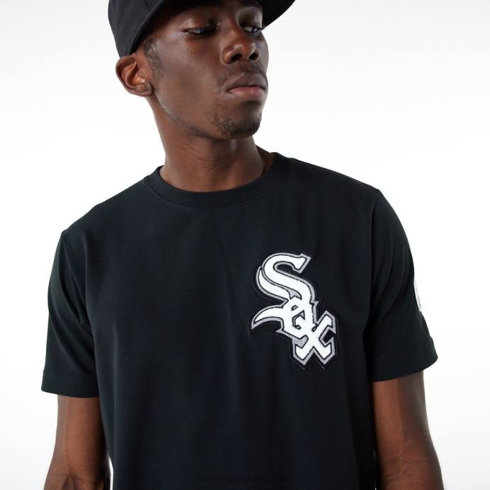 FFTN2960 New Era chicago white sox mlb logo select t-shirt preta