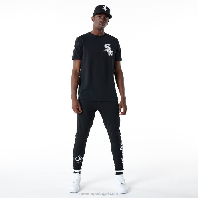 FFTN2960 New Era chicago white sox mlb logo select t-shirt preta