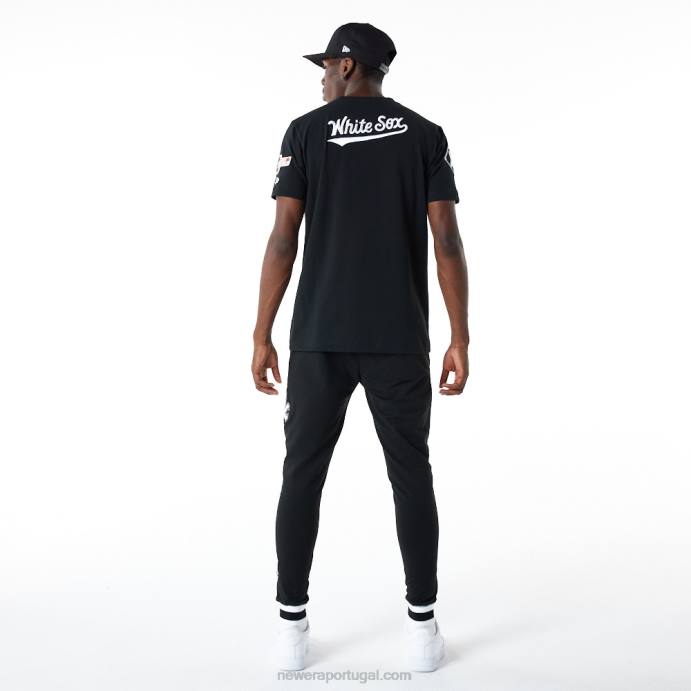 FFTN2960 New Era chicago white sox mlb logo select t-shirt preta