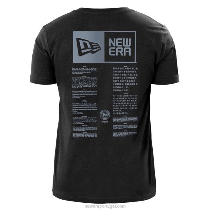 FFTN2961 New Era Las Vegas Raiders x Alpha Industries camiseta preta