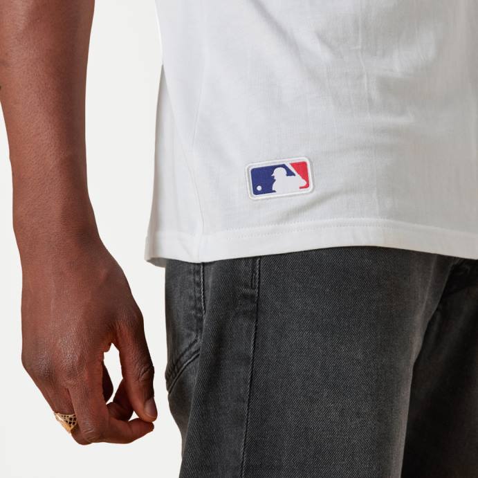 FFTN2964 New Era Boston red sox mlb league essencial camiseta branca