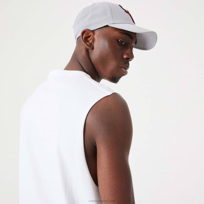 FFTN2971 New Era chicago bulls nba script essencial regata branca