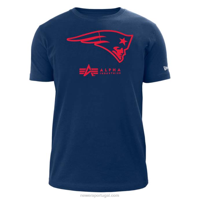 FFTN2975 New Era camiseta New England Patriots x Alpha Industries