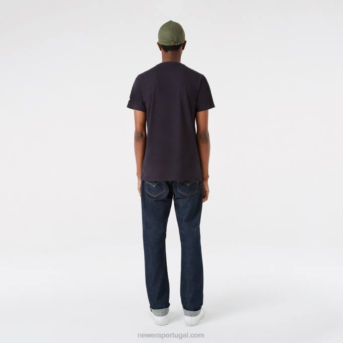 FFTN3007 New Era t-shirt New York Yankees estampado azul marinho