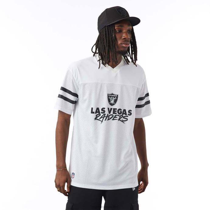 FFTN3019 New Era Las Vegas Raiders nfl script camisa branca