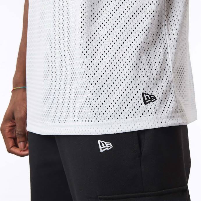 FFTN3019 New Era Las Vegas Raiders nfl script camisa branca