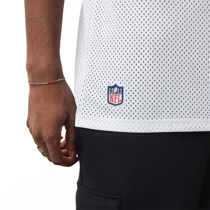 FFTN3019 New Era Las Vegas Raiders nfl script camisa branca