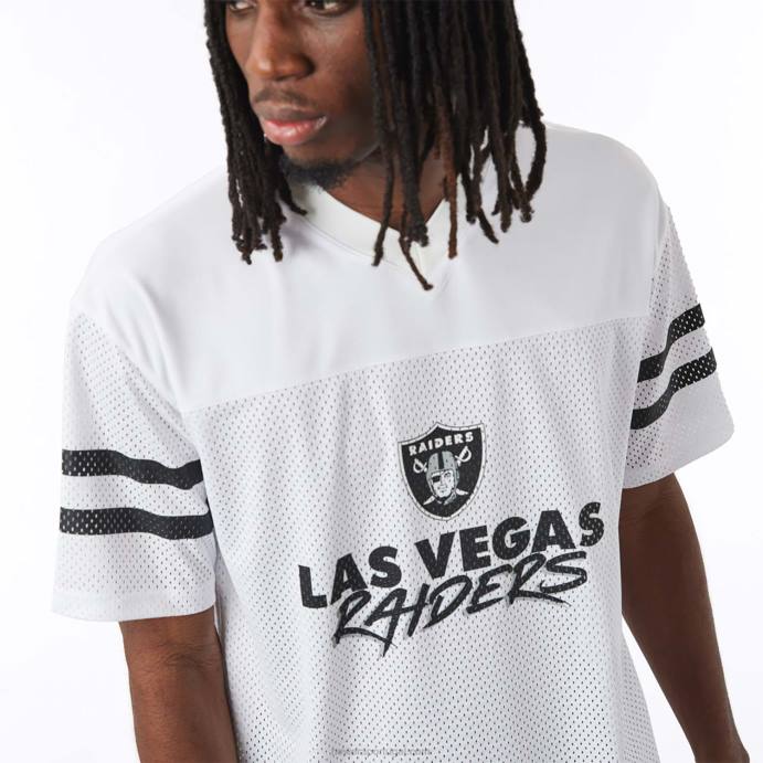 FFTN3019 New Era Las Vegas Raiders nfl script camisa branca