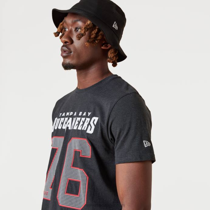 FFTN3048 New Era camisa cinza tampa bay buccaneers nfl