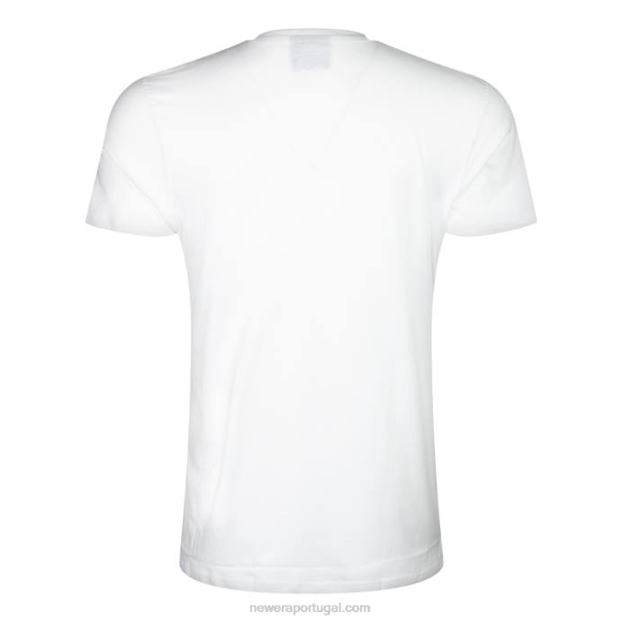 FFTN3050 New Era camiseta branca com logotipo da equipe nfl detroit lions