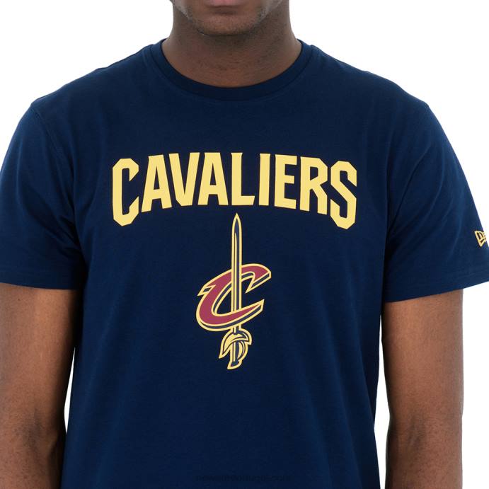 FFTN3065 New Era camiseta cleveland cavaliers nba logo azul