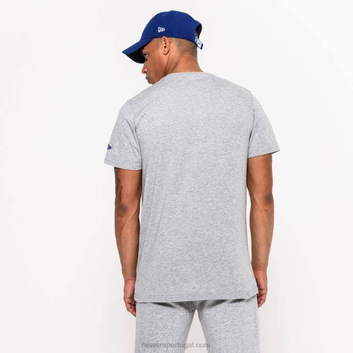 FFTN3092 New Era camiseta cinza la dodgers