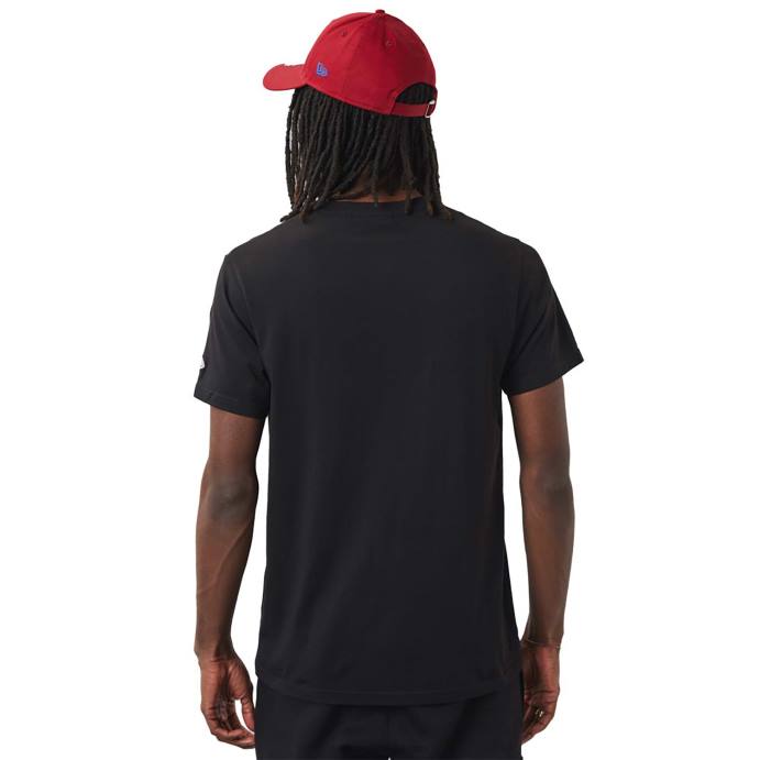 FFTN3102 New Era camiseta preta new york yankees champ series