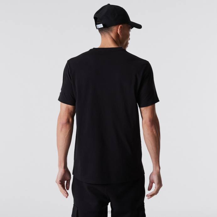 FFTN3124 New Era brooklyn nets t-shirt nba com logótipo preto
