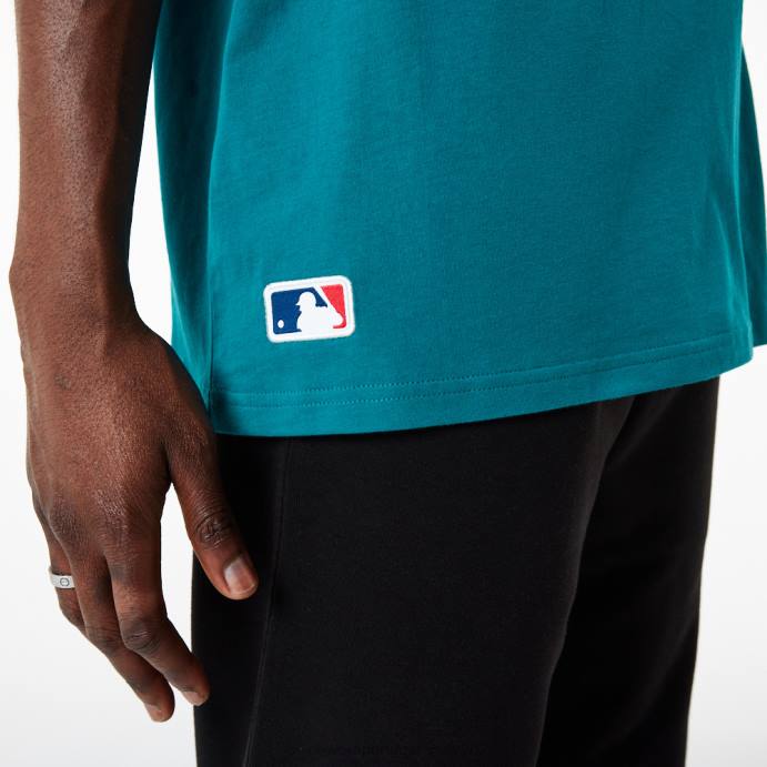 FFTN3140 New Era camiseta oversized azul essencial la dodgers league