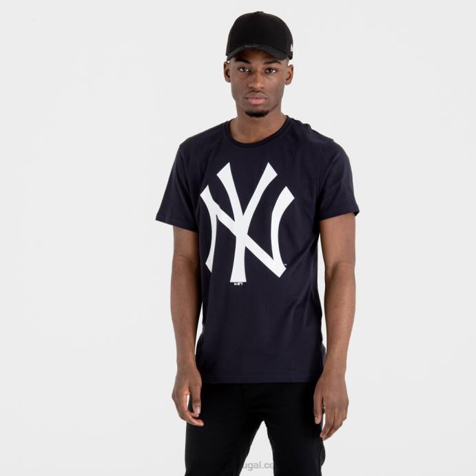 FFTN3159 New Era camiseta azul marinho new york yankees