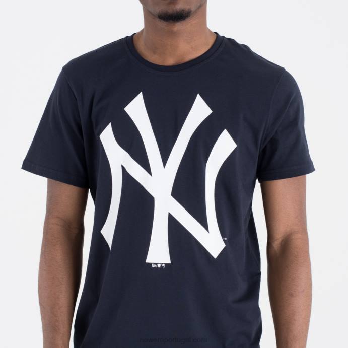 FFTN3159 New Era camiseta azul marinho new york yankees