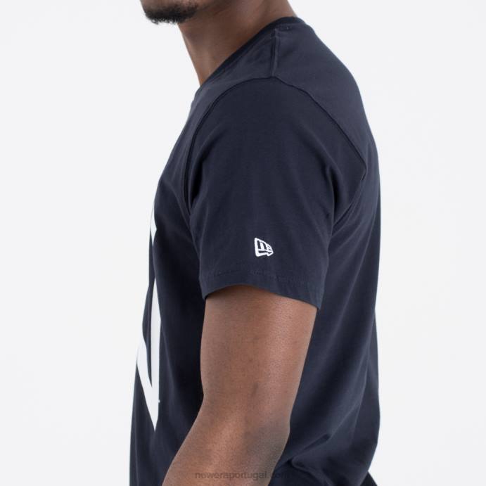 FFTN3159 New Era camiseta azul marinho new york yankees