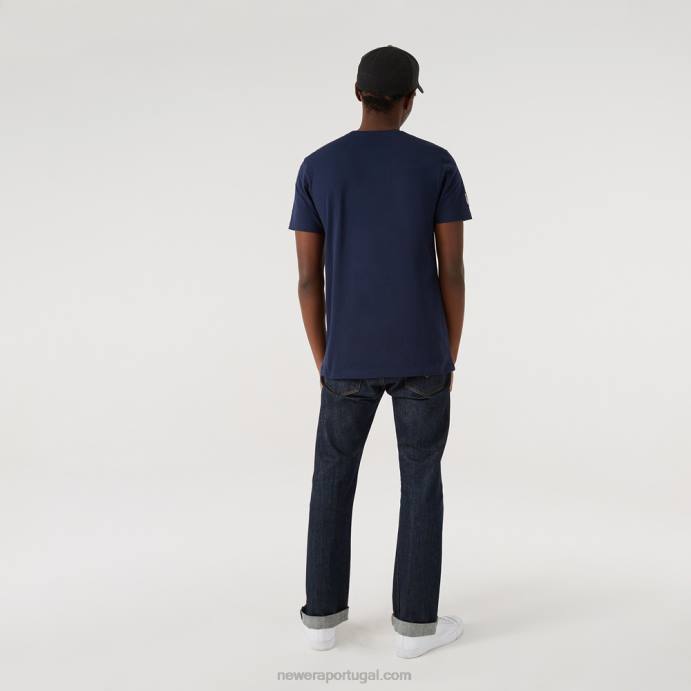 FFTN3171 New Era la rams nfl camiseta com logotipo azul
