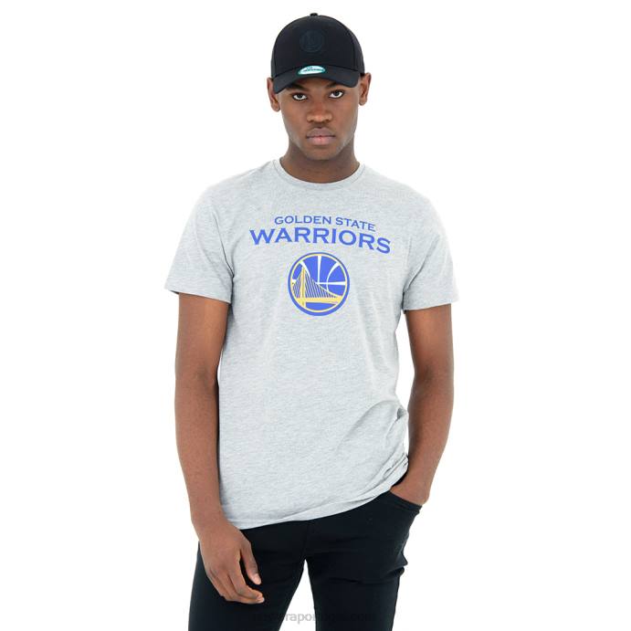 FFTN3172 New Era camiseta cinza urze do golden state warriors