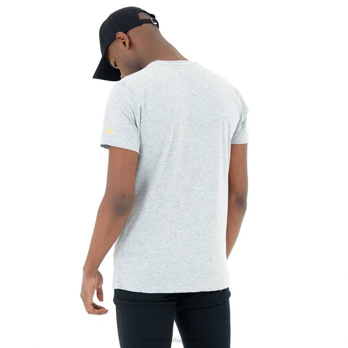 FFTN3172 New Era camiseta cinza urze do golden state warriors