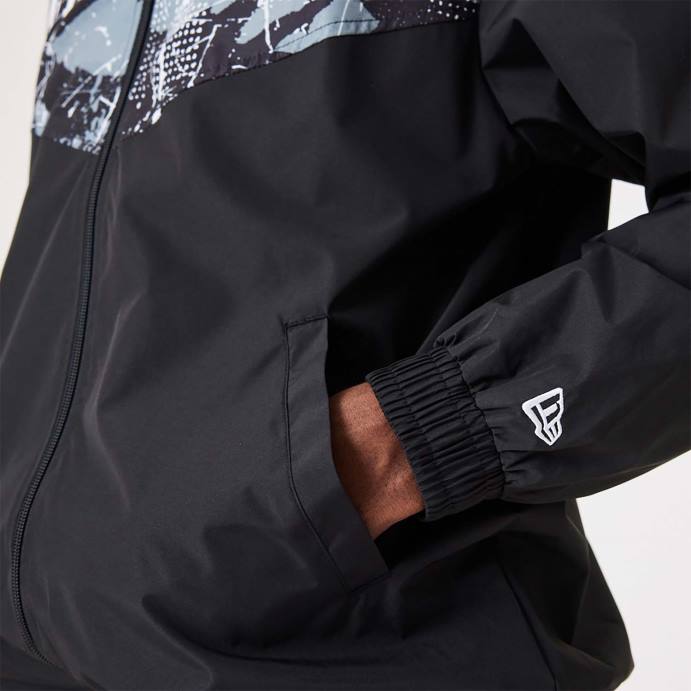 FFTN2560 New Era brooklyn nets nba jaqueta all over estampada preta