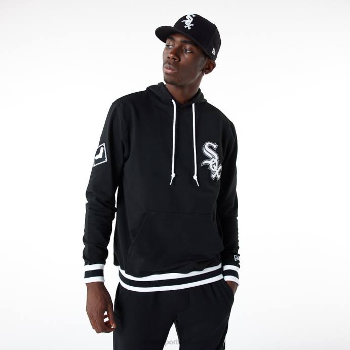 FFTN2682 New Era chicago white sox mlb logo select moletom preto
