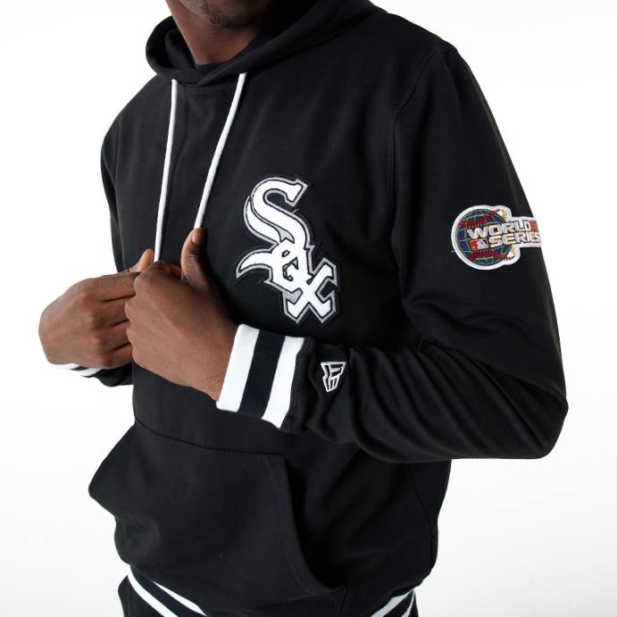 FFTN2682 New Era chicago white sox mlb logo select moletom preto