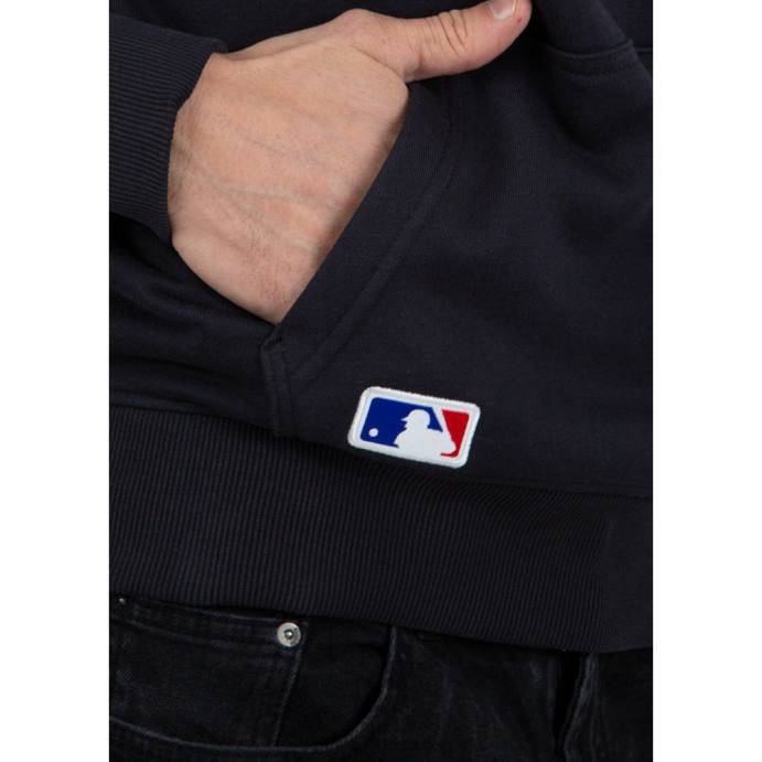 FFTN2684 New Era boston red sox mlb moletom azul marinho com logo da equipe