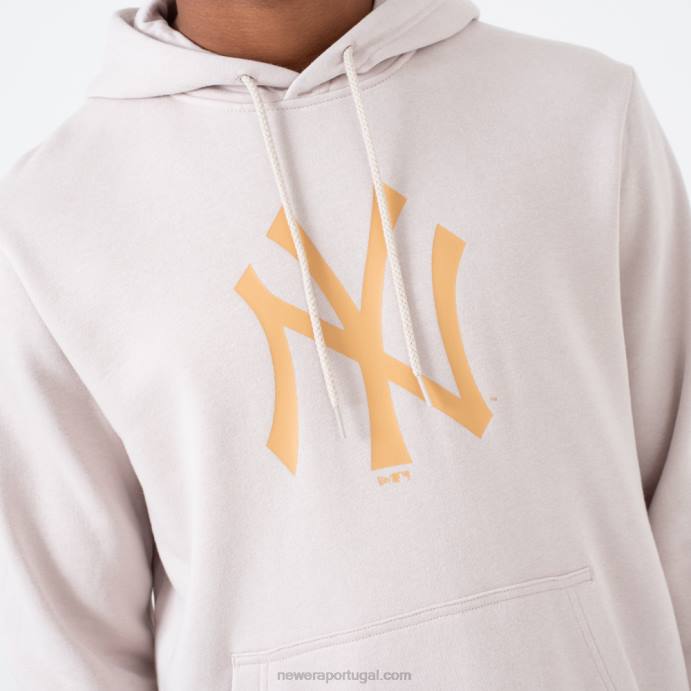 FFTN2700 New Era new york yankees moletom com capuz e logo de pedra