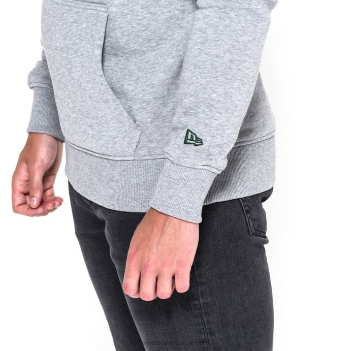 FFTN2701 New Era new york jets moletom cinza com logo da equipe