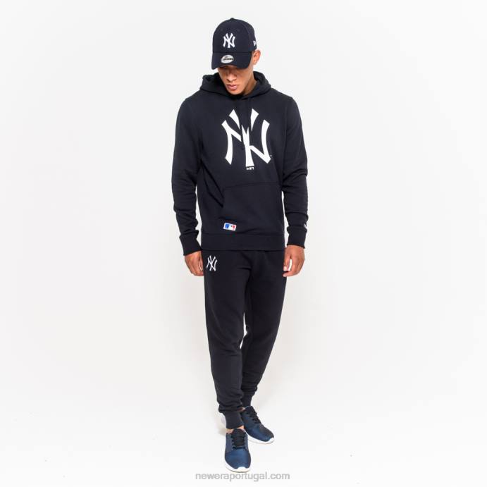 FFTN2709 New Era moletom azul marinho dos New York Yankees