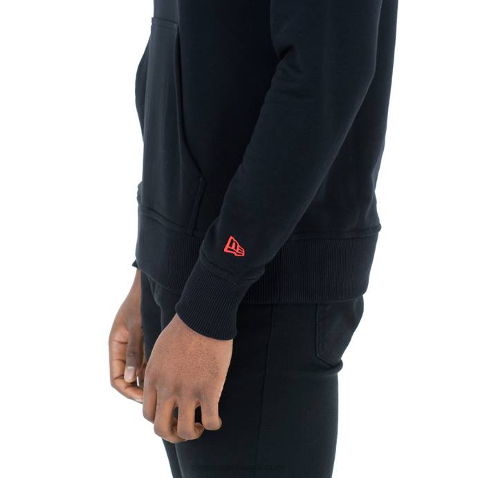 FFTN2740 New Era chicago bulls moletom preto
