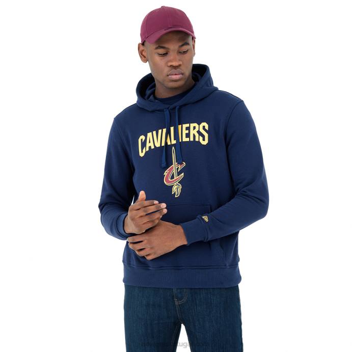 FFTN2765 New Era moletom cleveland cavaliers azul