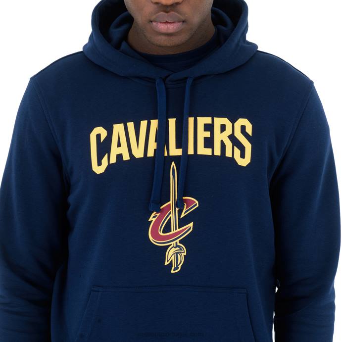 FFTN2765 New Era moletom cleveland cavaliers azul