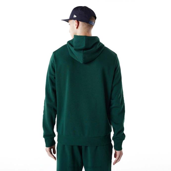 FFTN2769 New Era New York Yankees Essentials moletom verde escuro
