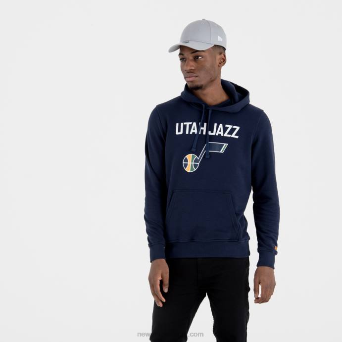 FFTN2775 New Era utah jazz team com capuz azul marinho
