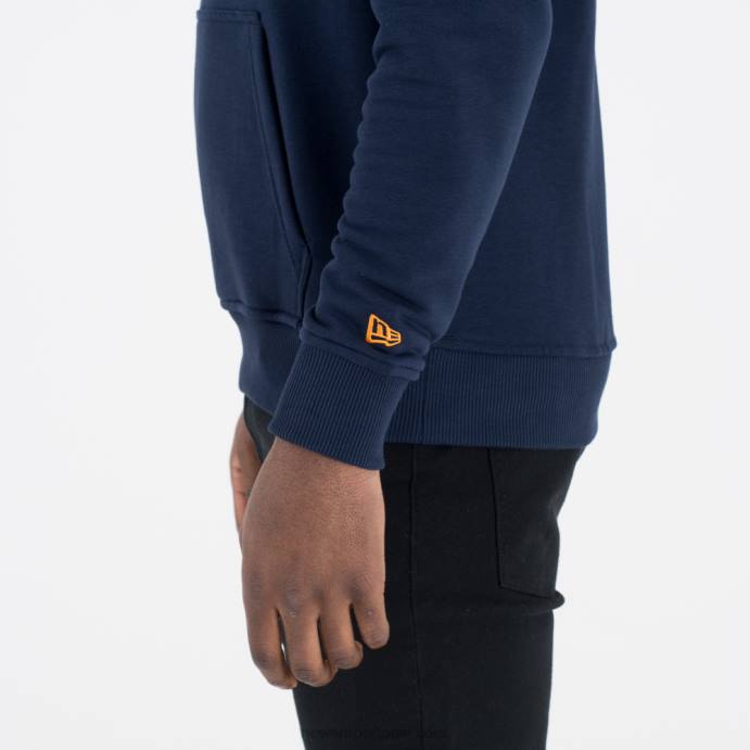 FFTN2775 New Era utah jazz team com capuz azul marinho