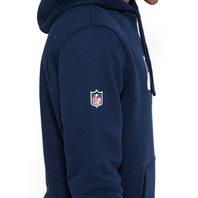 FFTN2780 New Era moletom azul com logo da equipe seattle seahawks
