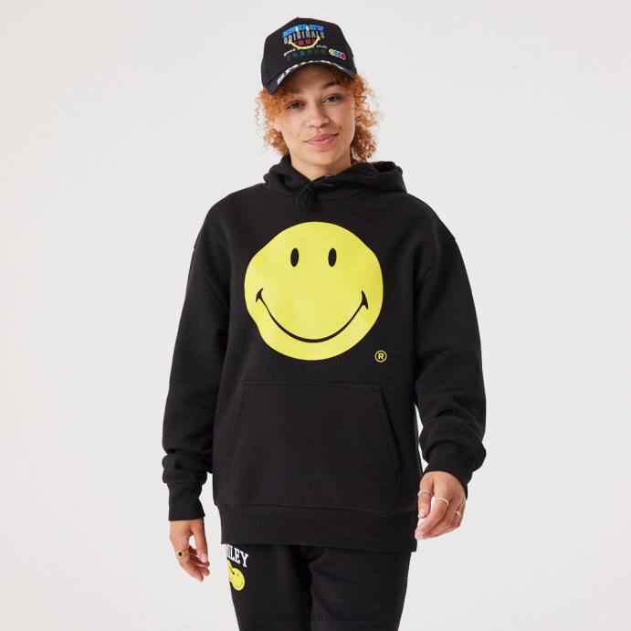 FFTN2800 New Era smiley essencial moletom preto