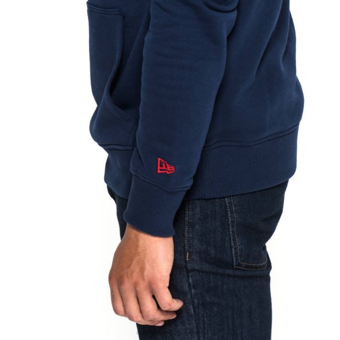 FFTN2810 New Era houston texans moletom azul marinho com logo da equipe
