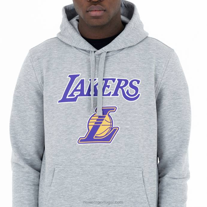 FFTN2823 New Era la lakers moletom cinza