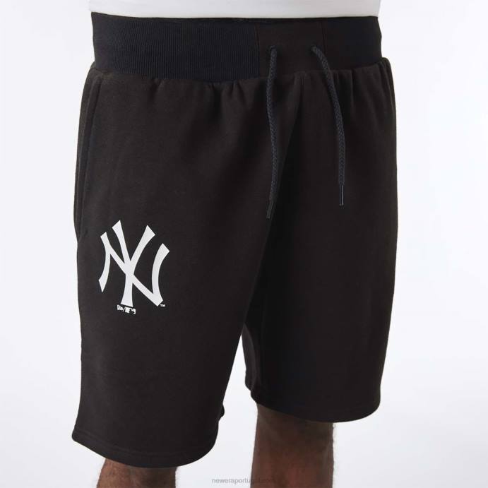 FFTN2636 New Era calções pretos sazonais new york yankees